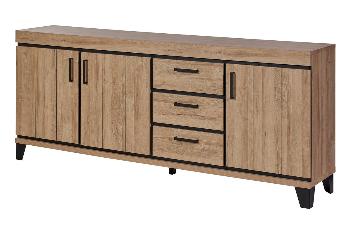 GBO - Buffet Titus – 236x97x48 cm – Chêne Français