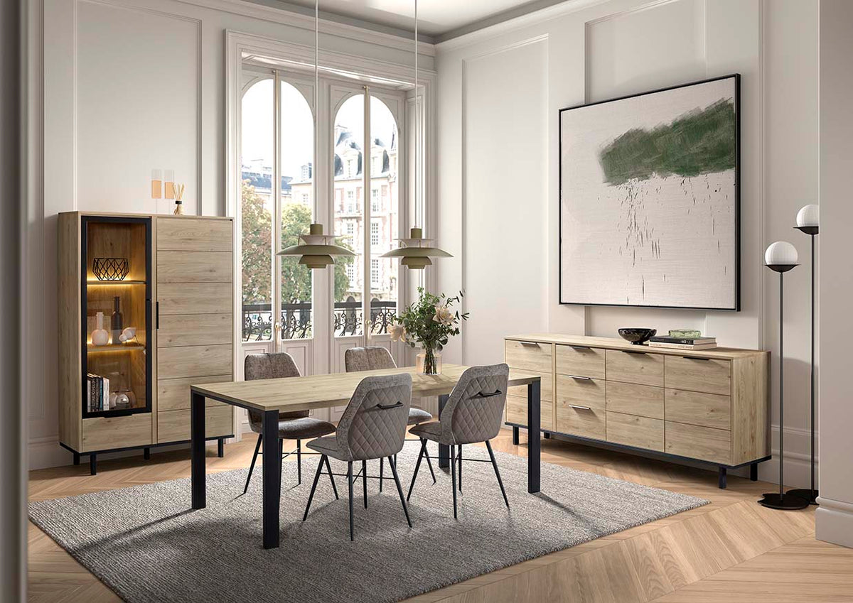 GBO - Eetkamer set Toby – Castella oak