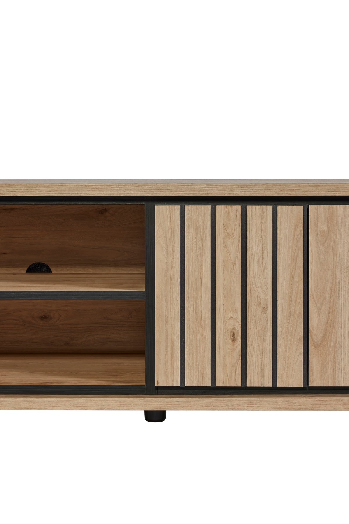 GBO - TV-meubel Travis – 170x50x45 cm – Castella/Nox