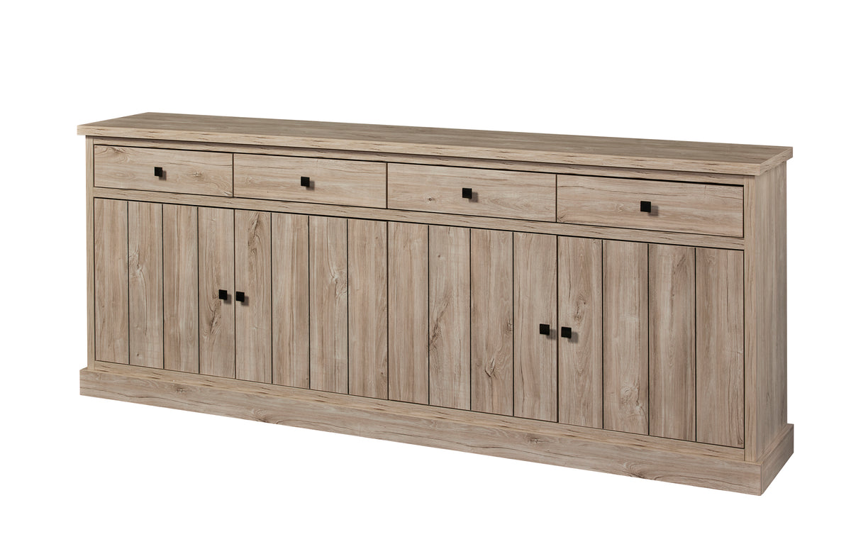 GBO - Buffet Troy – 230x91x42 cm - Chêne de plage