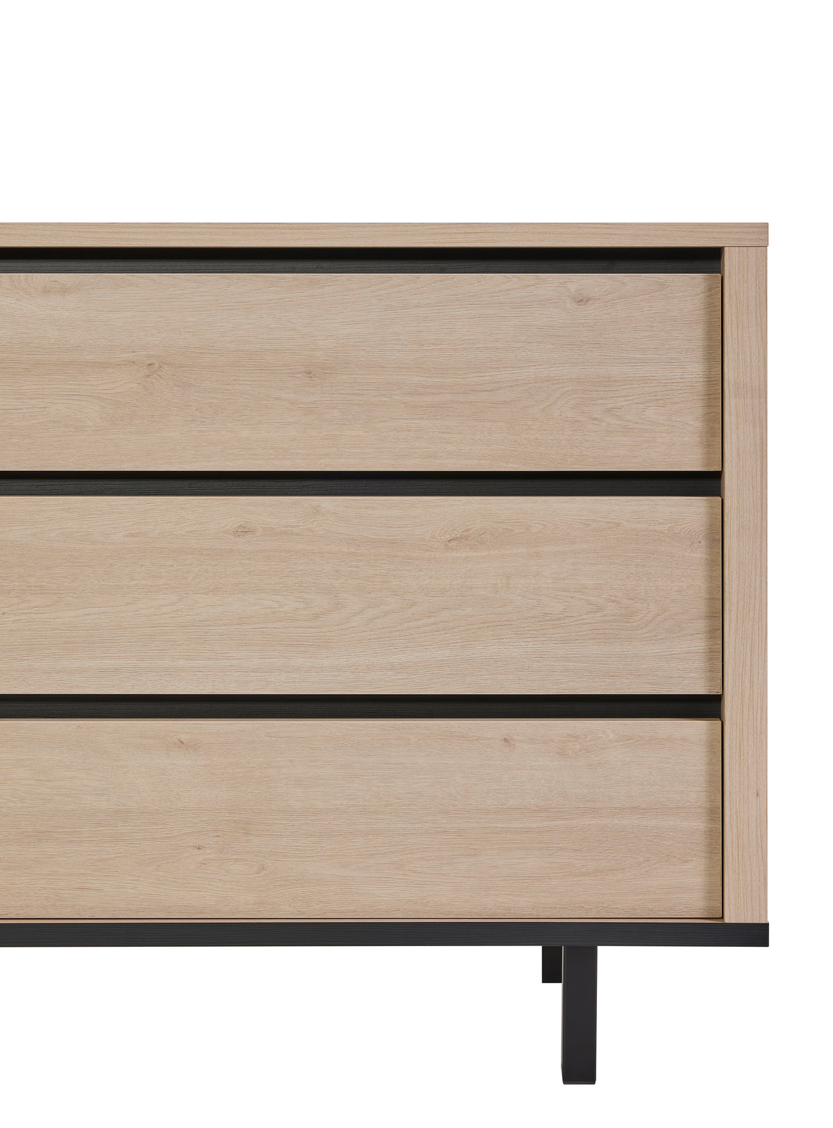 GBO - Buffet Tyler – 194x90x46 cm – Chêne Urbain
