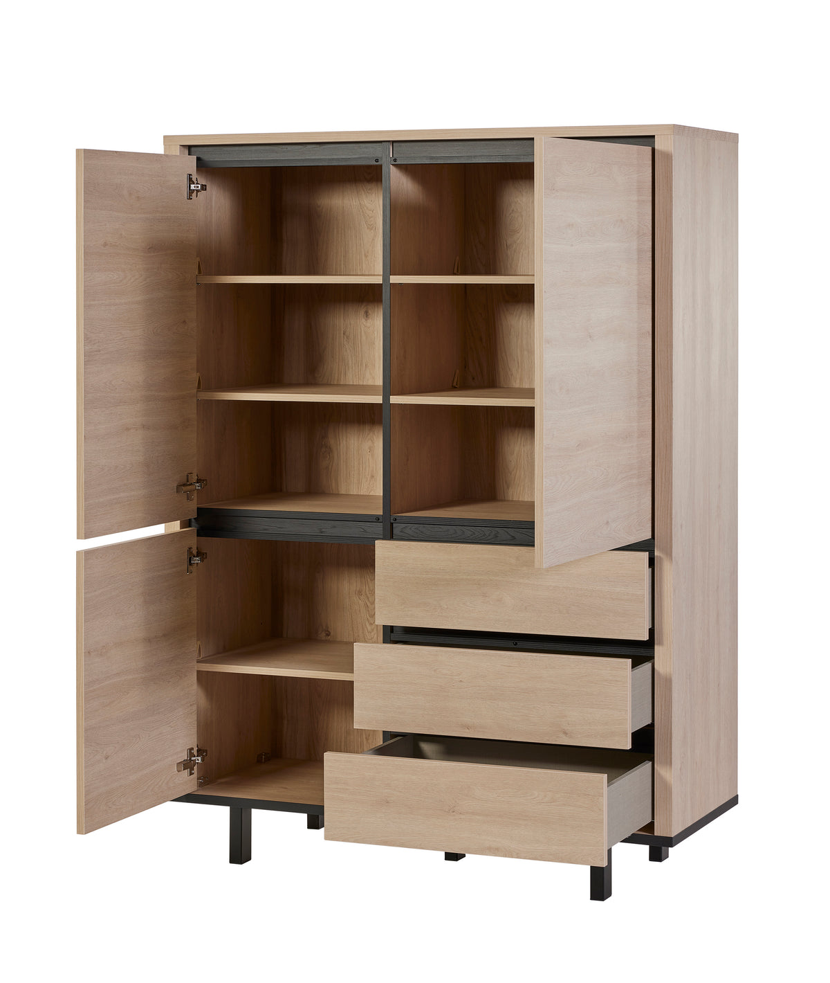 GBO - Bar Tyler – 116x185x46 cm – Urban Oak