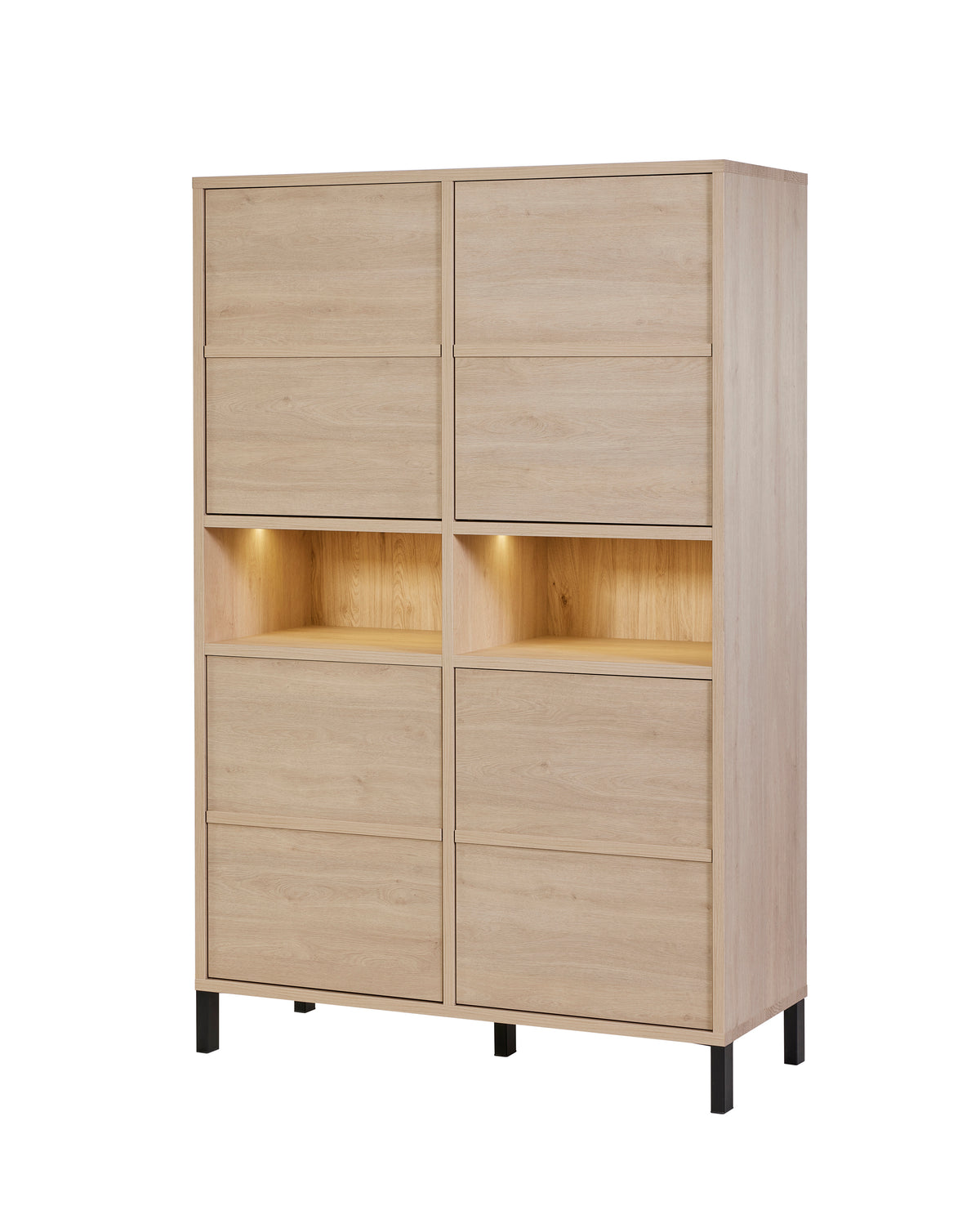 GBO - Barkast – 122x189x50 cm – Urban Oak