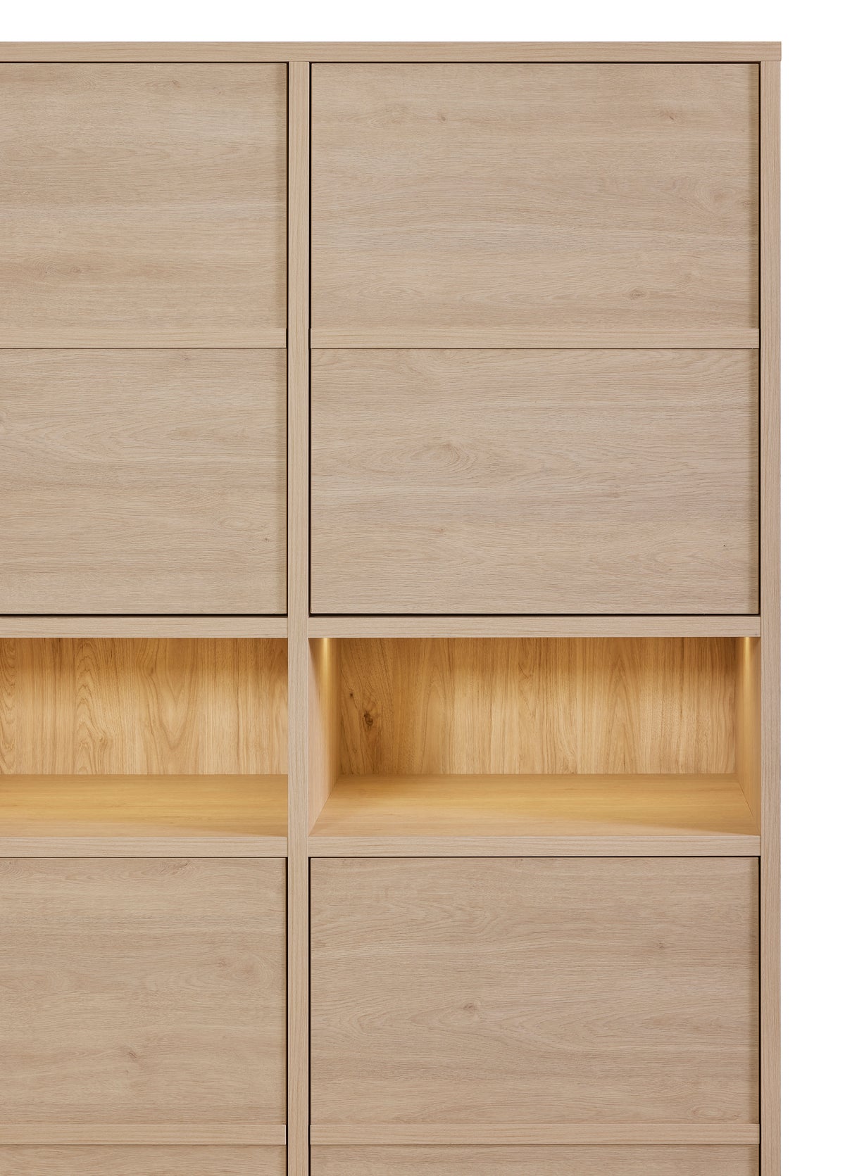 GBO - Barkast – 122x189x50 cm – Urban Oak