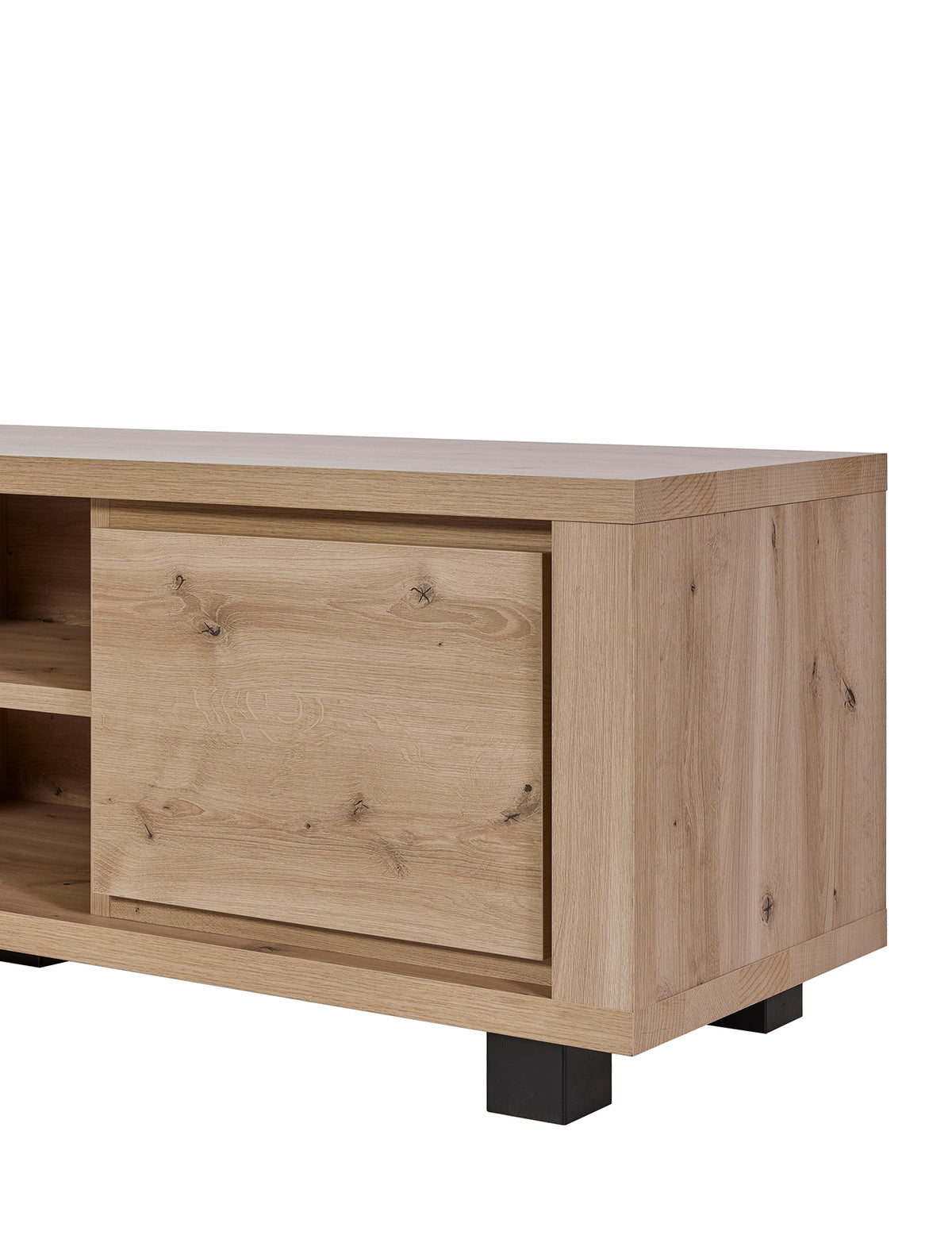 Meuble TV Uri - Chêne Hudson - 174x55.0x48cm