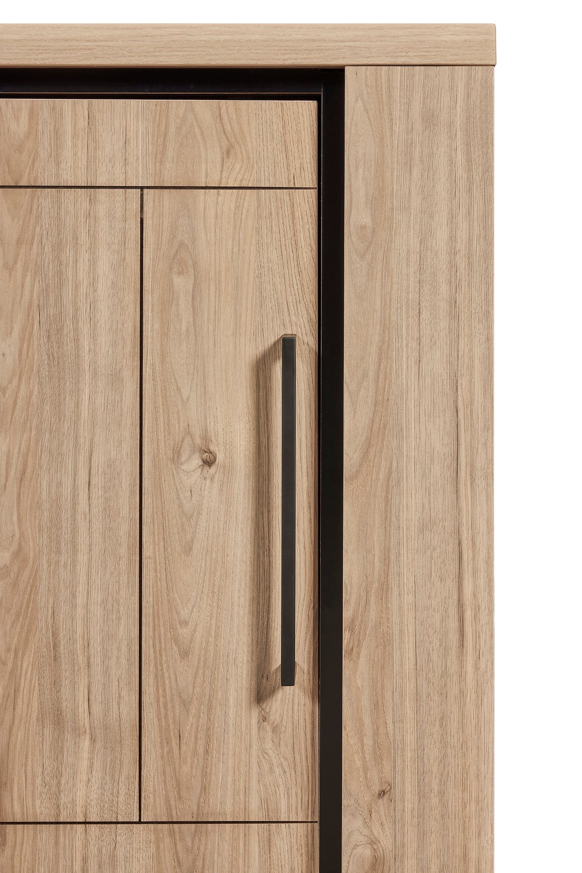 GBO - Buffet portes coulissantes Uriel - Chêne Castle - 220x90.0x45cm