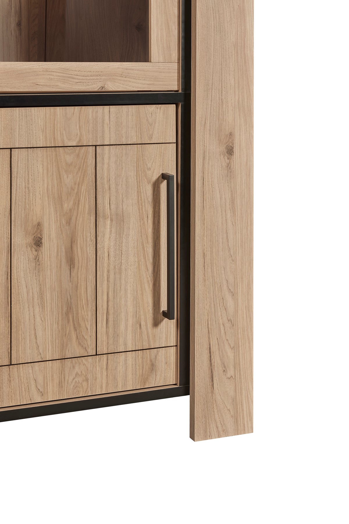 GBO - Vitrine Uriel - Castle OAK - 130x95.0x45cm
