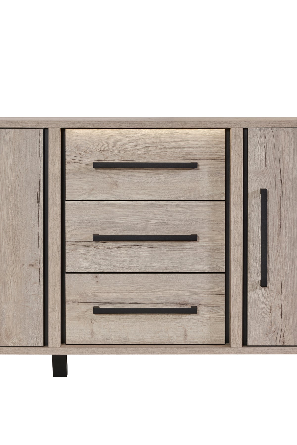 GBO - Dressoir Usain – 245x98x48 cm avec éclairage