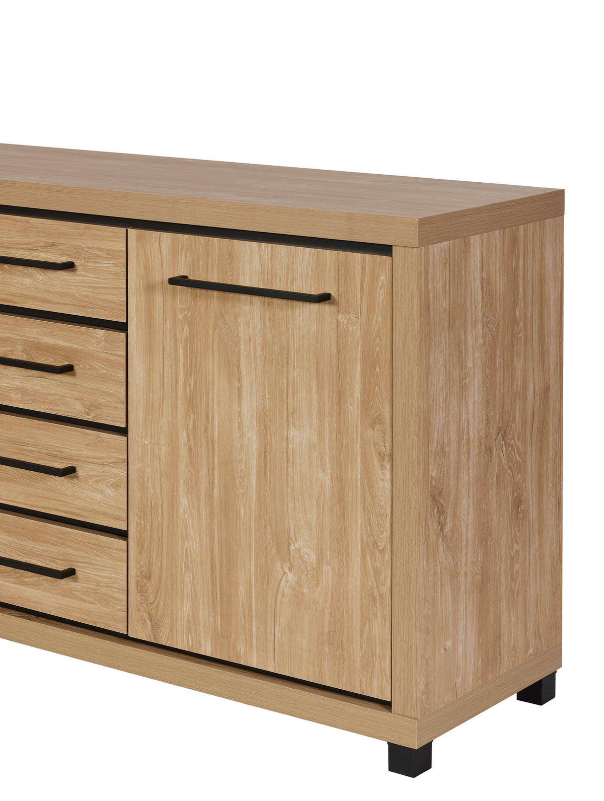 GBO - Dressoir Vittorio – 171x95x45 cm in Houston Oak