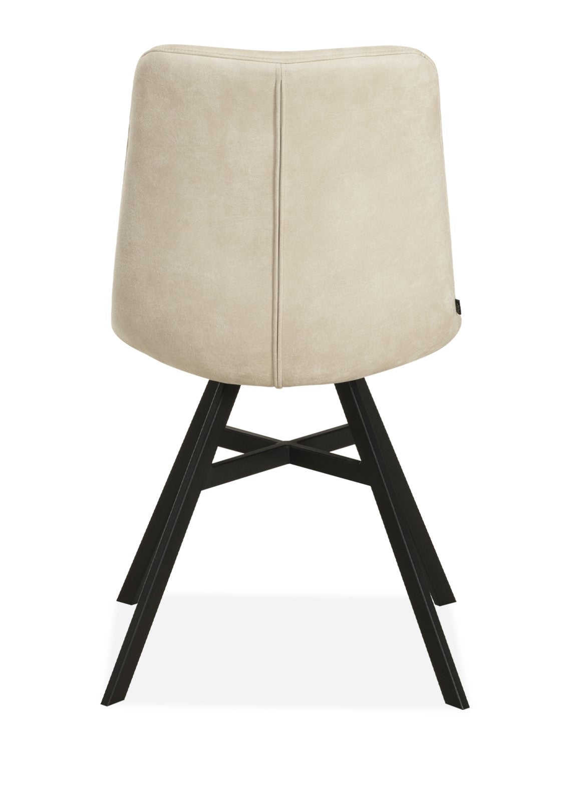 Maxfurn - Eetkamerstoel Niels - Stof - Chicago Toffee - 89 x 47 x 63 cm
