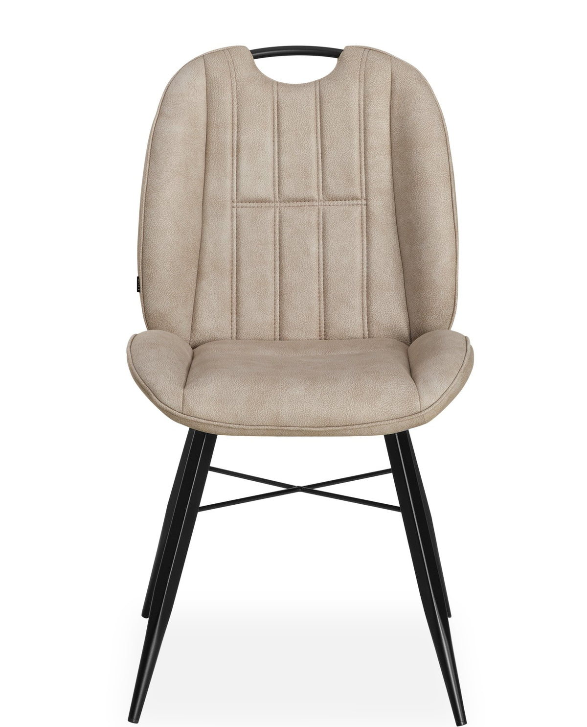 Maxfurn - Eetkamerstoel Shelton - Stof - Luxor Sand - 92 x 53 x 65 cm