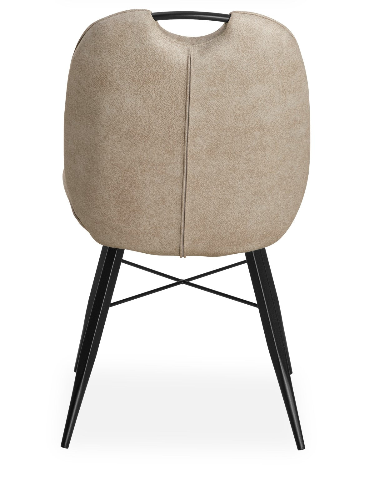 Maxfurn - Eetkamerstoel Shelton - Stof - Luxor Sand - 92 x 53 x 65 cm