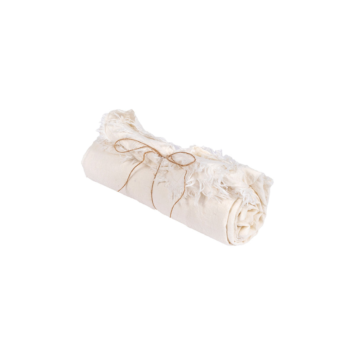 BB - Nappe en lin - Blanc - 150x200