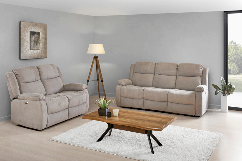 GBO - 2 Zit relax electrisch Jumet - Stof - 140x95.0x101cm