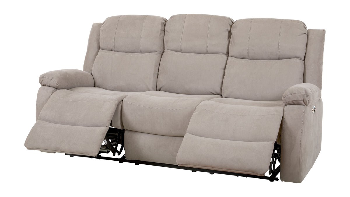 GBO - 3 Zit relax electrisch Jumet - Stof - 194x95.0x101cm