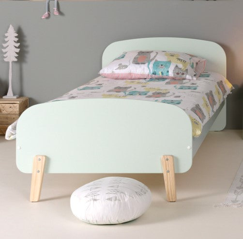 Kinderbed 90 mintgroen *