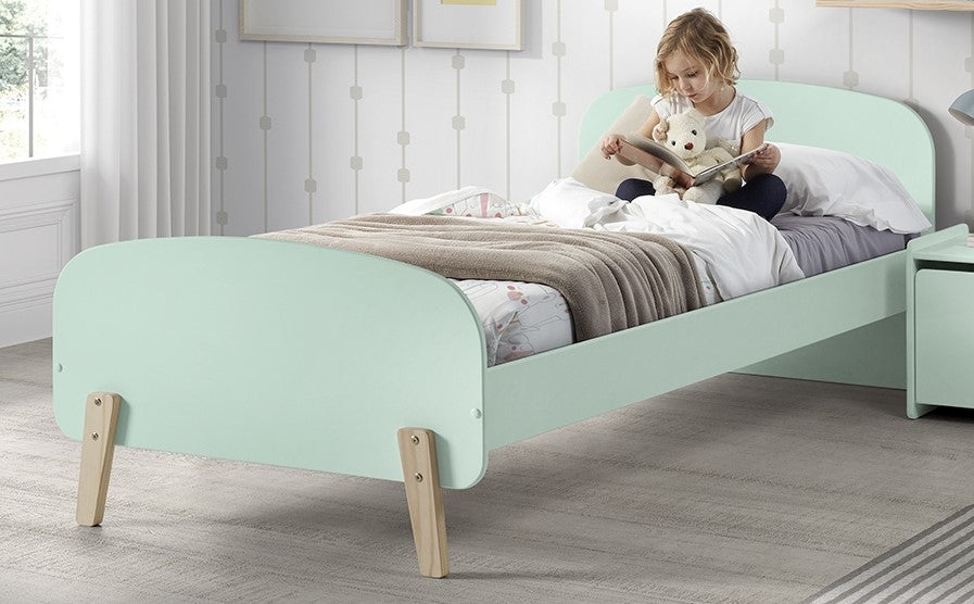 Kinderbed 90 mintgroen *