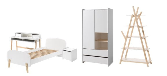 Vipack - Jeugdkamer Kiddy -  Wit