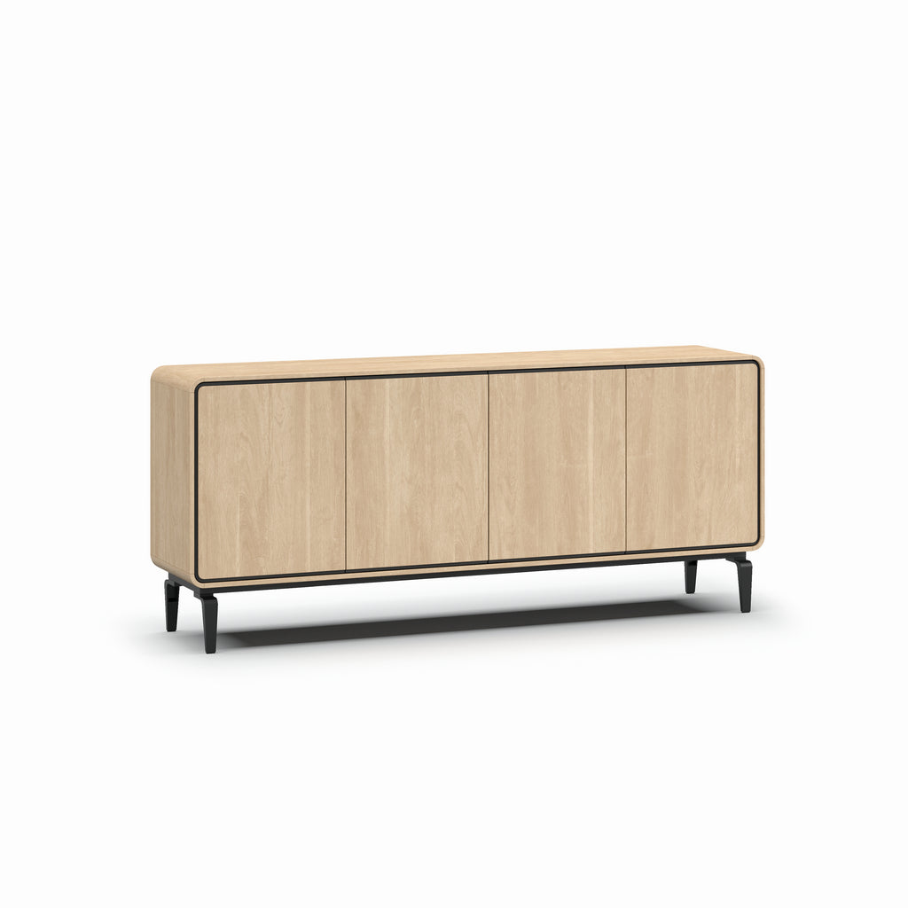 Meubar - Dressoir Lago- DR2 - Brushed sand oak nature- 215 x 92 x 45 cm