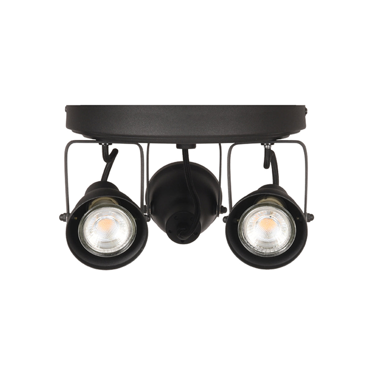 LABEL51 Spot Max led - Zwart - Metaal - 3 Lichts