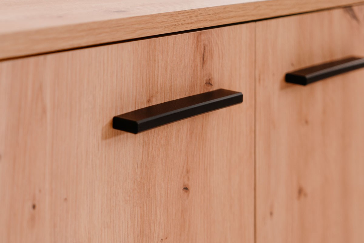 FIN - Schoenenkast Satos 02A - artisan eik - 100x110x33.8 cm