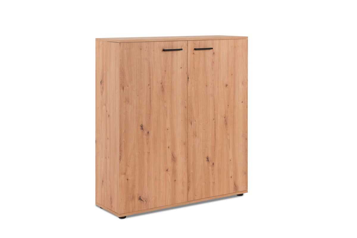 FIN - Schoenenkast Satos 02A - artisan eik - 100x110x33.8 cm