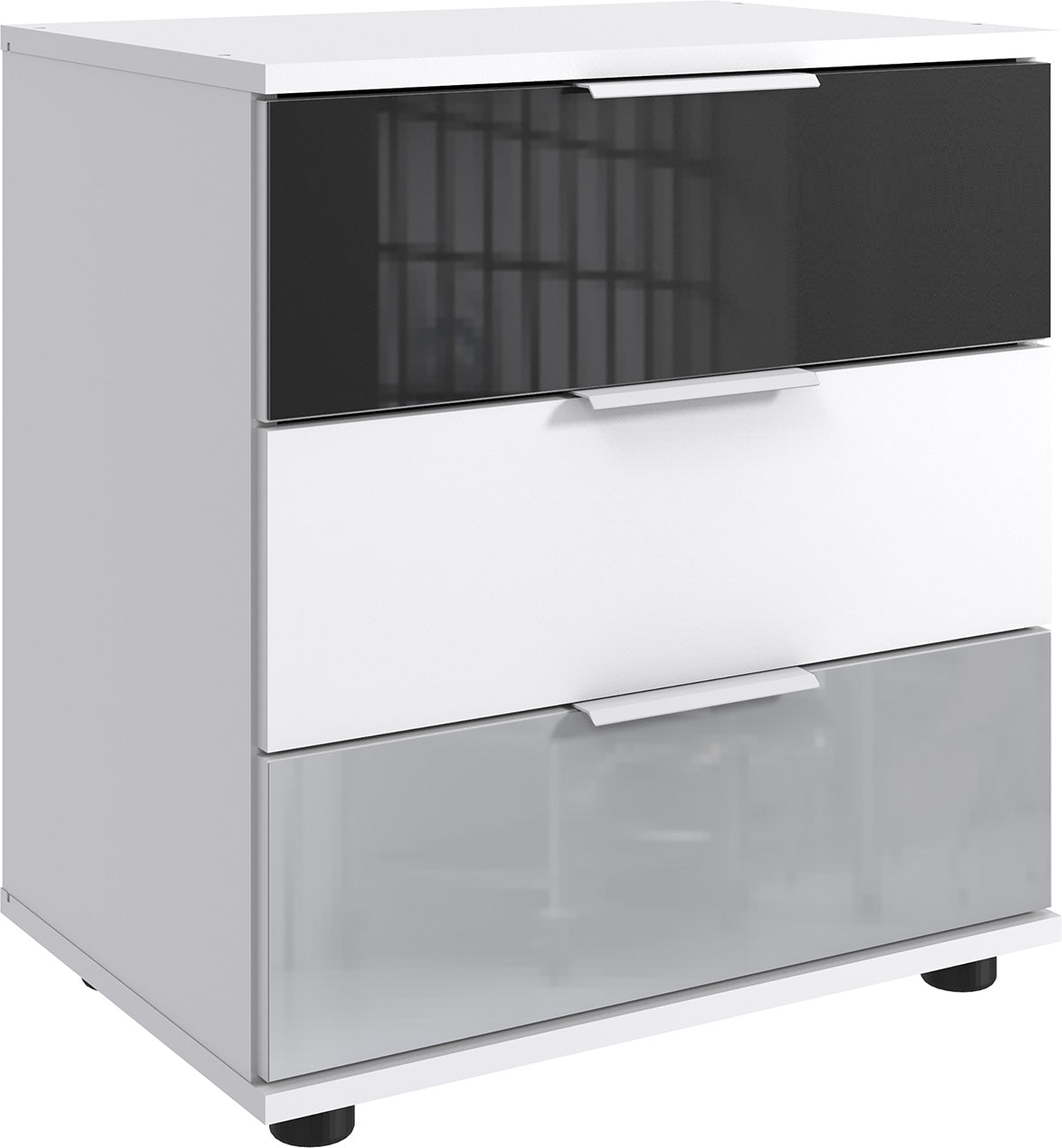 Wimex - Commode Monaco - E04703 - Wit/Grijs - 52x58x38cm