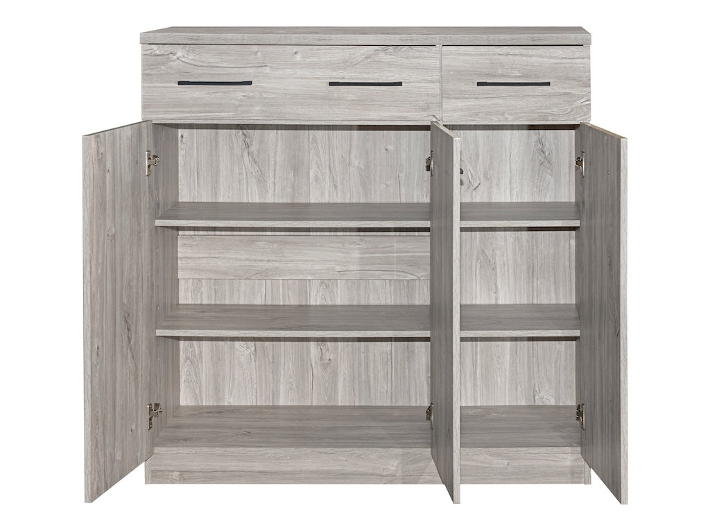 TYC - Commode New  Grey Oak COH 2 - New Grey Oak - 108x110x38cm