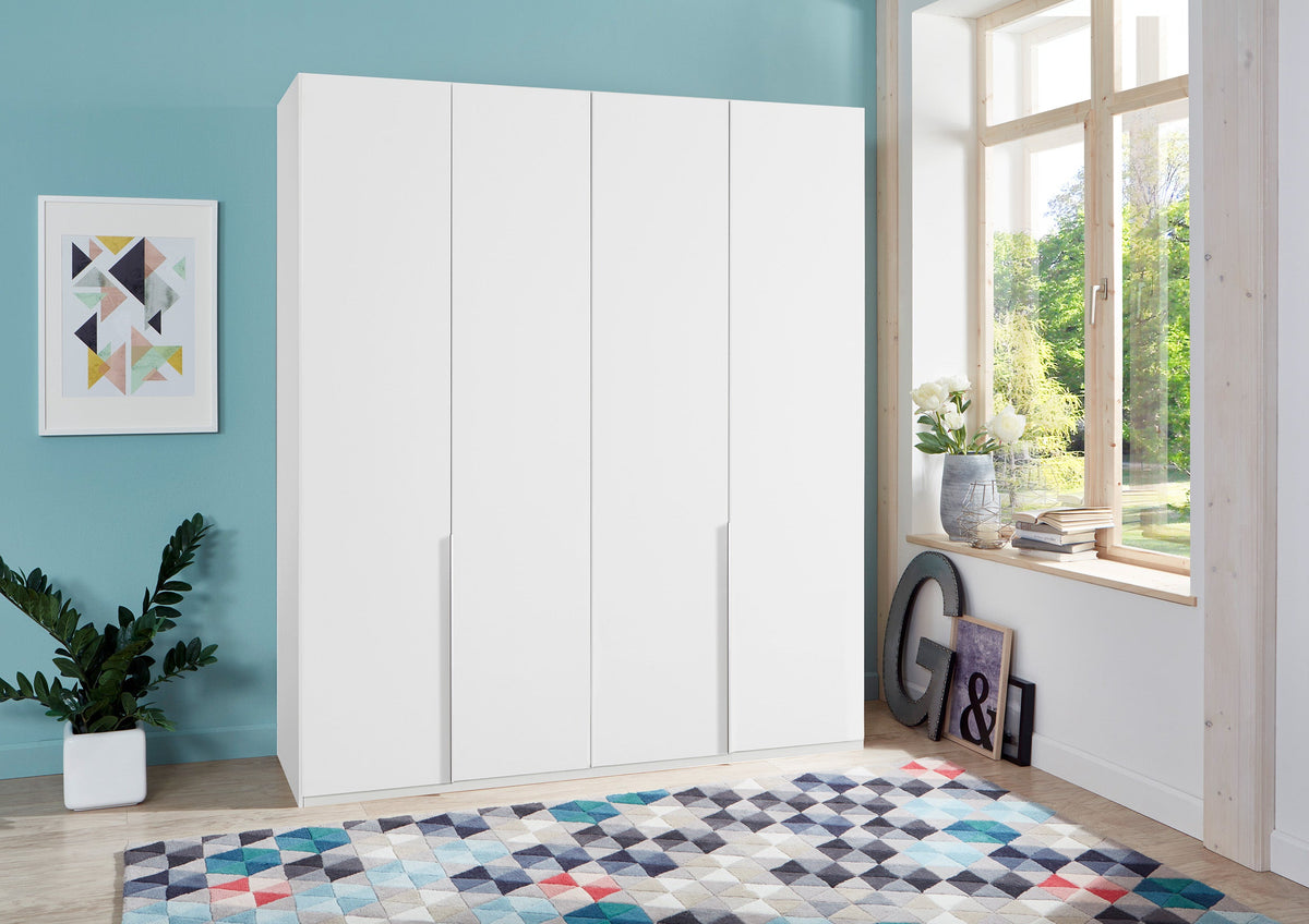 Wimex - Kleerkast New York A - P01577 - Wit - 180x208x58cm