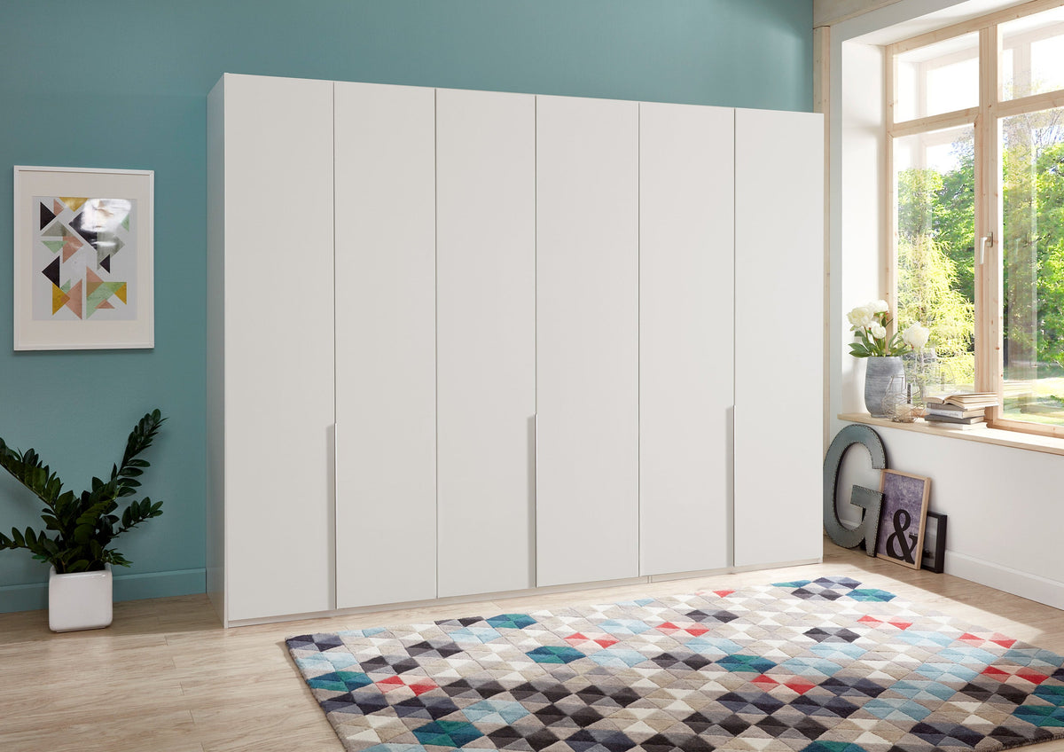 Wimex - Kleerkast New York A - P01578 - Wit - 270x208x58cm
