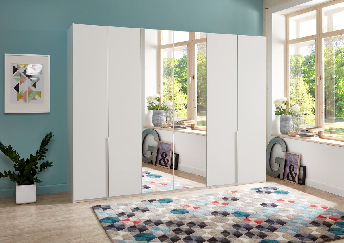 Wimex - Kleerkast New York A - P01567 - Wit - 270x208x58cm