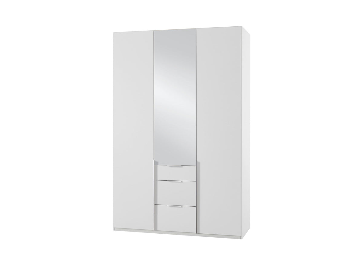 Wimex - Kleerkast New York A - P01504 - Wit - 135x208x58cm