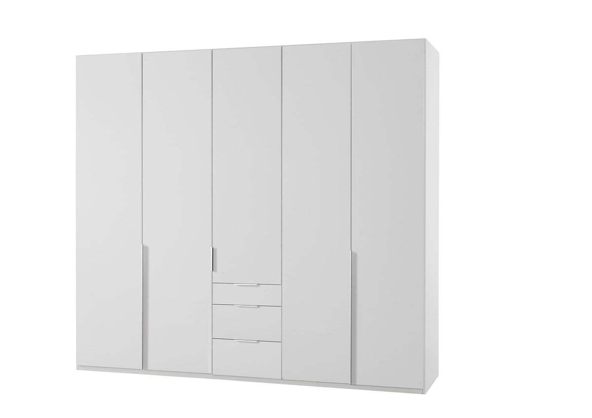 Wimex - Kleerkast New York A - P01419 - Wit - 225x236x58cm