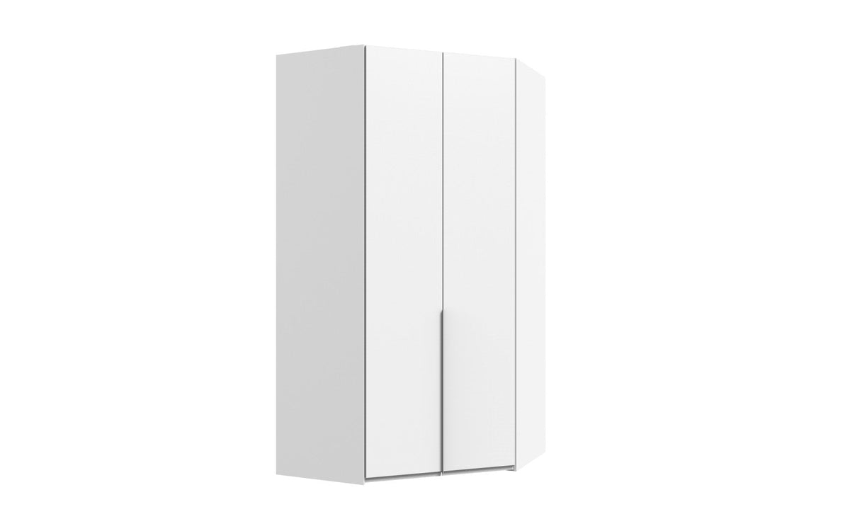 Wimex - Hoekkast New York A - P01421 - Wit - 120x236x58cm