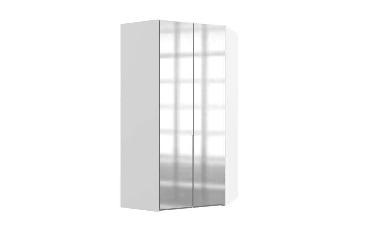 Wimex - Hoekkast New York A - P01422 - Wit - 120x236x58cm