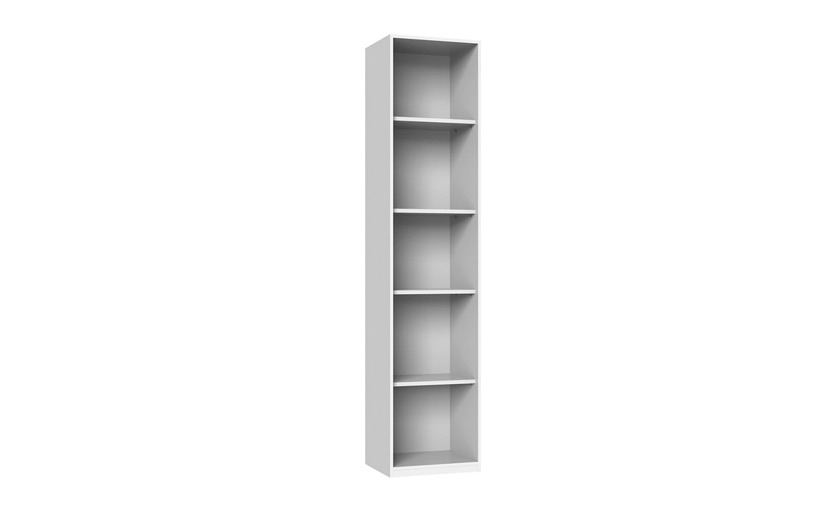 Wimex - Boekenrek New York A - P01836 - Wit - 46x208x58cm