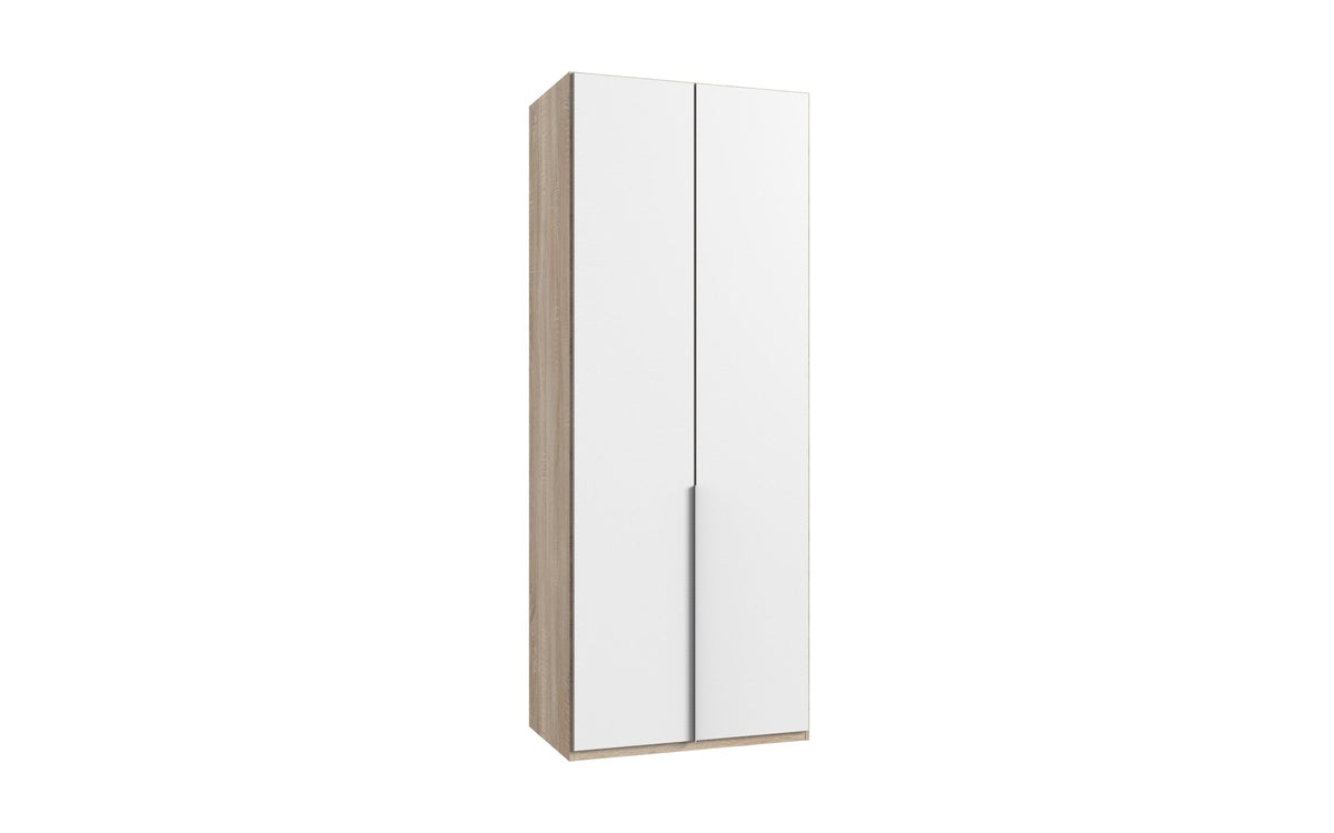 Wimex - Kleerkast New York A - P07378 - Wit/Eik - 90x208x40cm