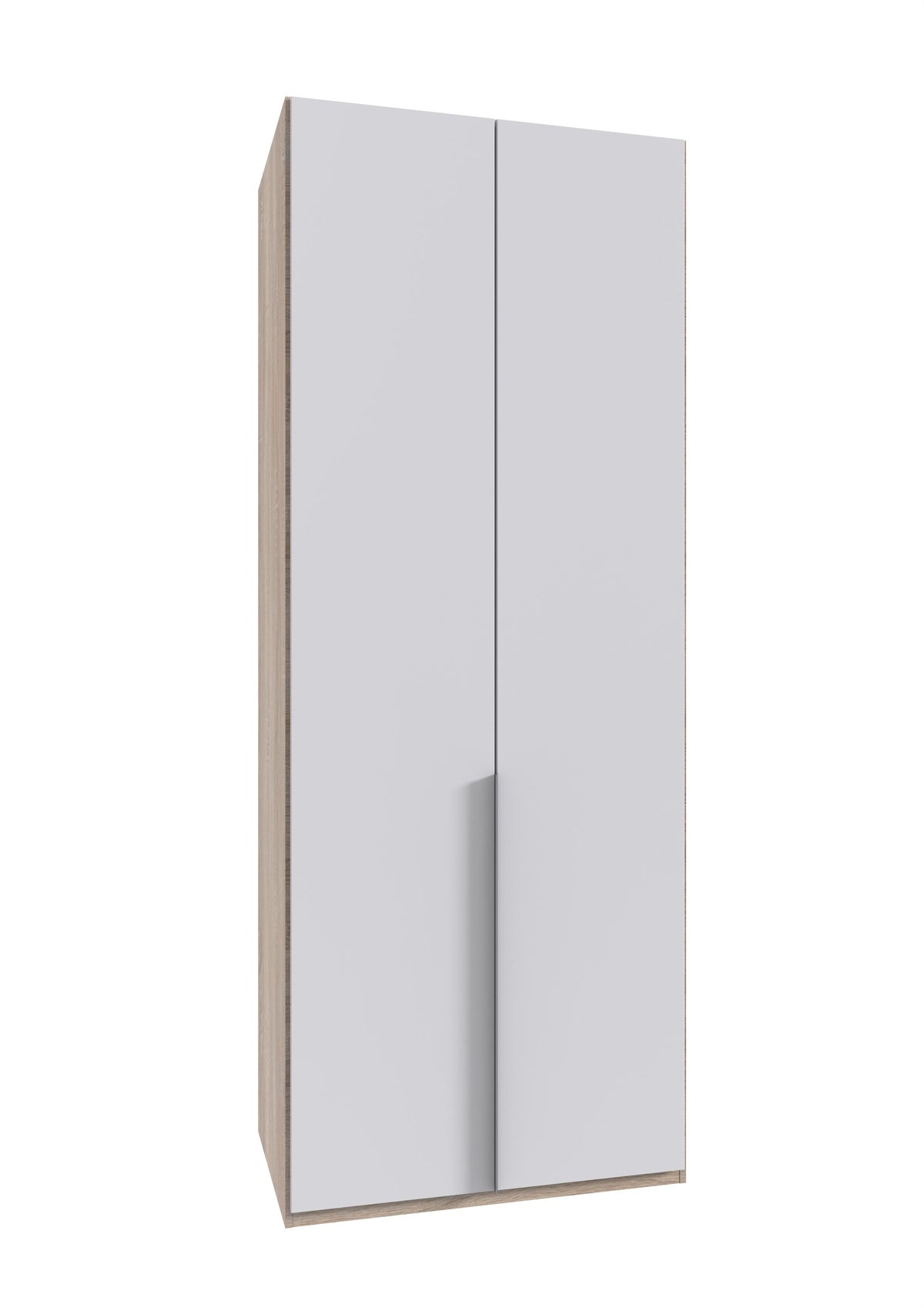 Wimex - Kleerkast New York A - P07401 - Wit/Eik - 90x236x58cm