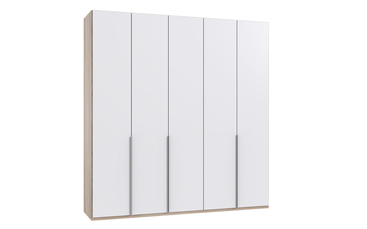 Wimex - Kleerkast New York A - P07558 - Wit/Eik - 225x208x58cm