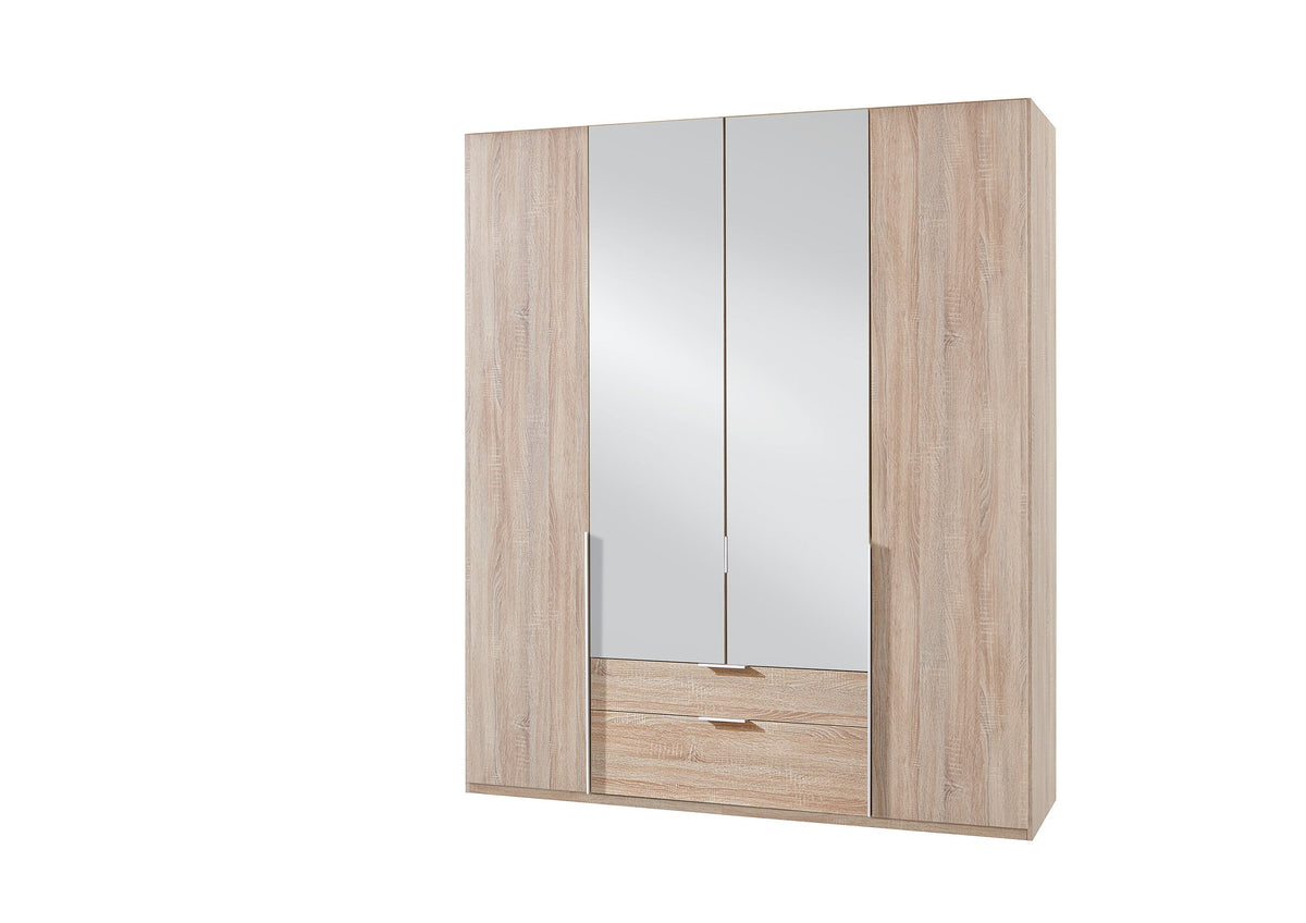 Wimex - Kleerkast New York A - P19413 - Ruwe Eik - 180x236x58cm