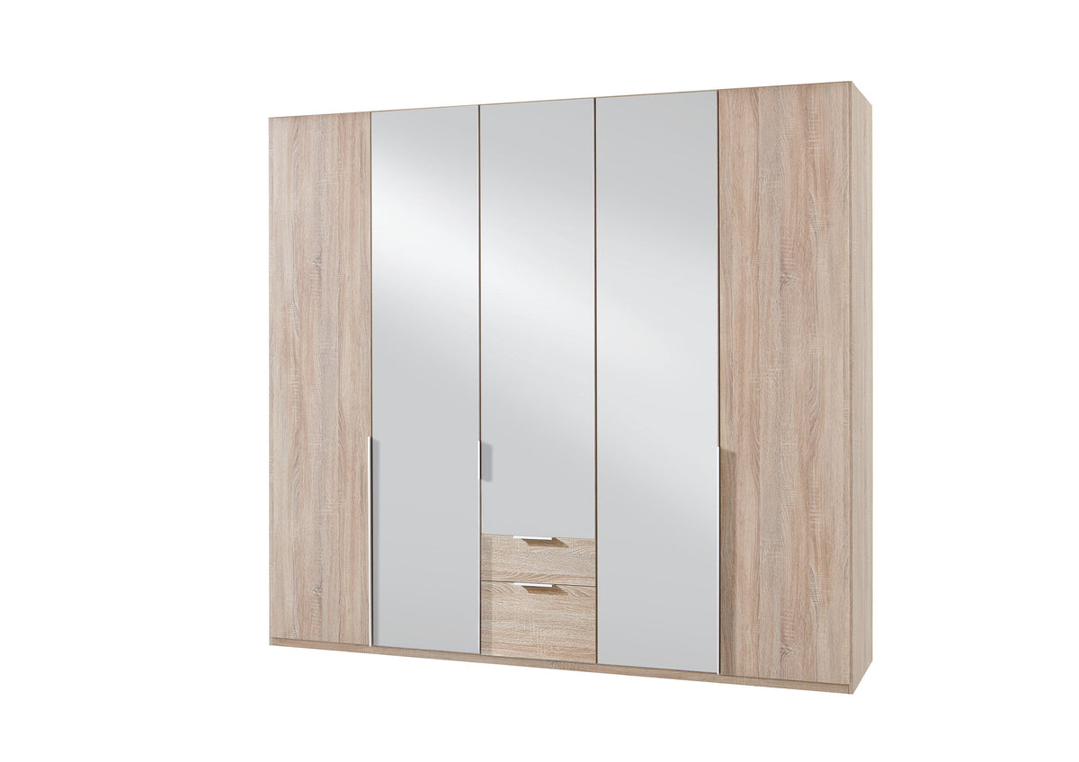 Wimex - Kleerkast New York A - P19507 - Ruwe Eik - 225x208x58cm