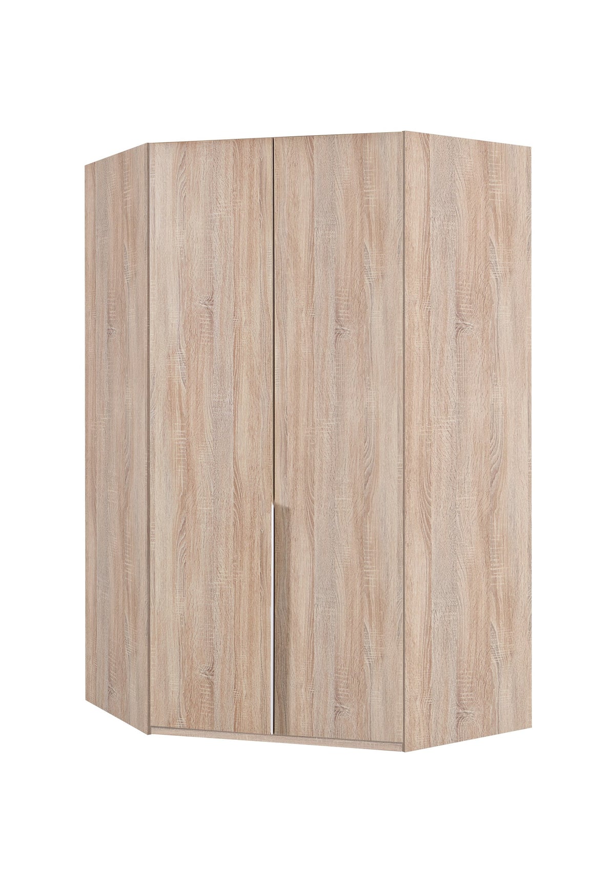 Wimex - Meuble d'angle New York A - P19513 - Chêne brut - 120x208x58cm