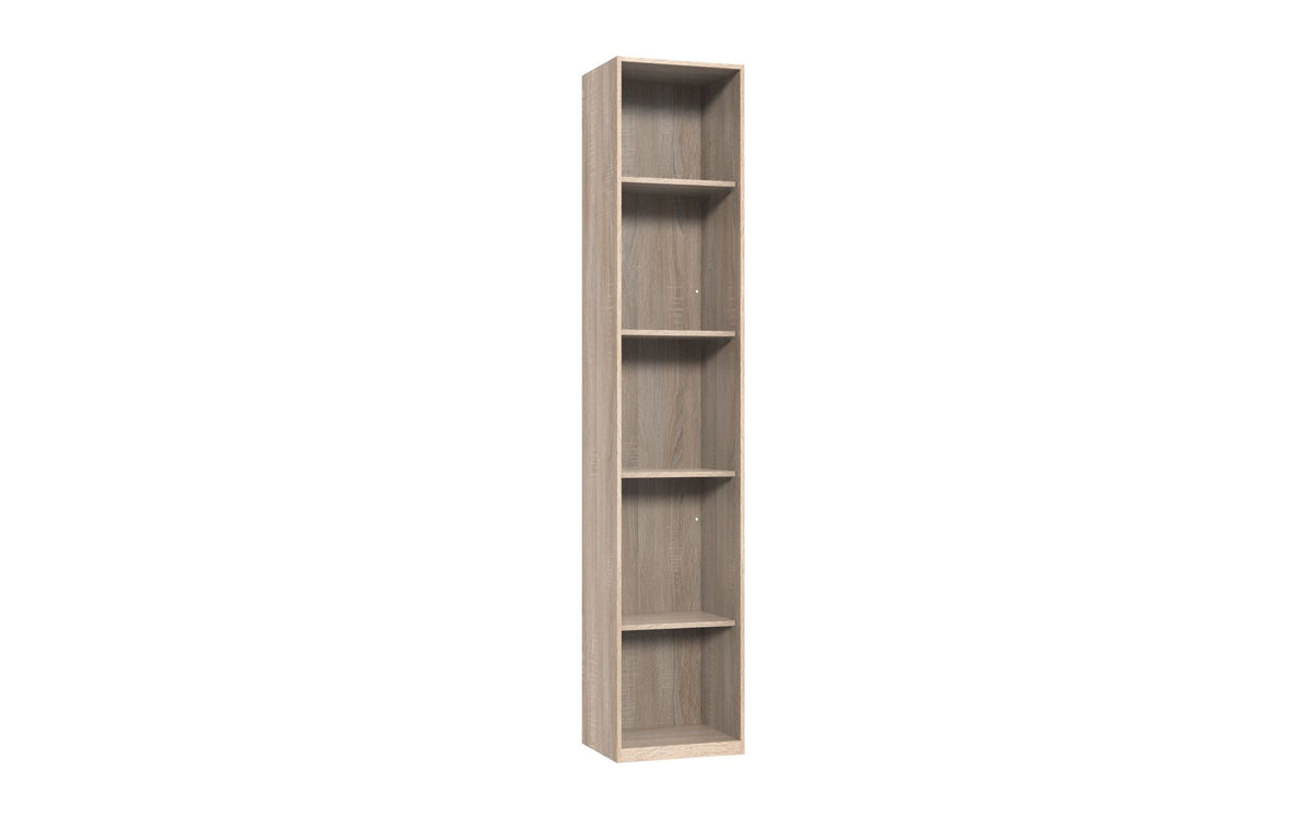 Wimex - Boekenrek New York A - P19837 - Ruwe Eik - 46x236x58cm