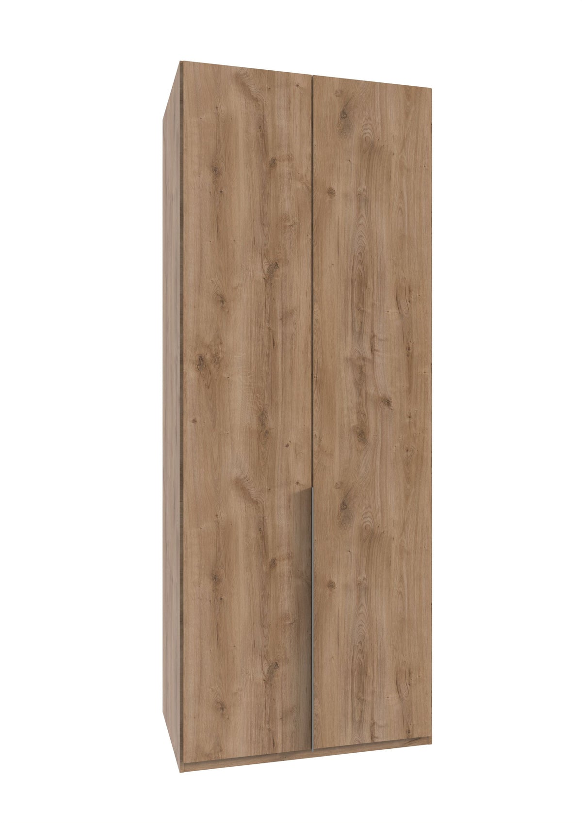 Wimex - Kleerkast New York A - P28501 - Planken Eik - 90x208x58cm