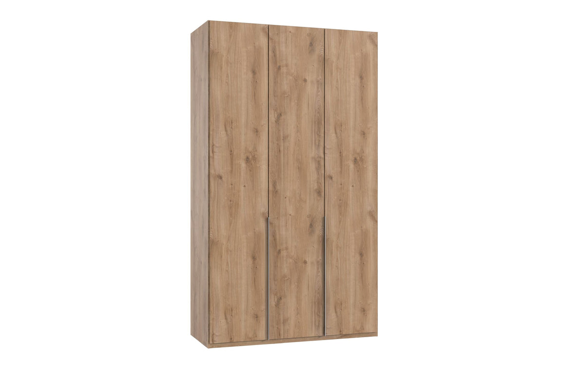 Wimex - Kleerkast New York A - P28502 - Planken Eik - 135x208x58cm