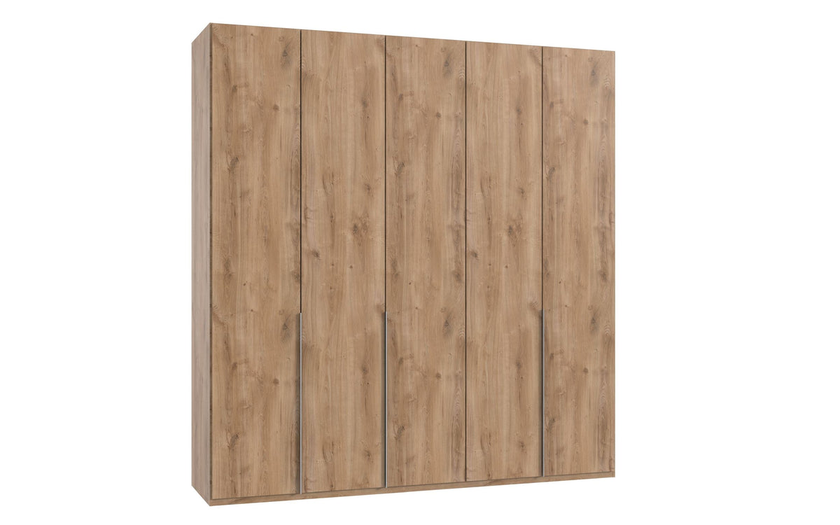 Wimex - Kleerkast New York A - P28558 - Planken Eik - 225x208x58cm