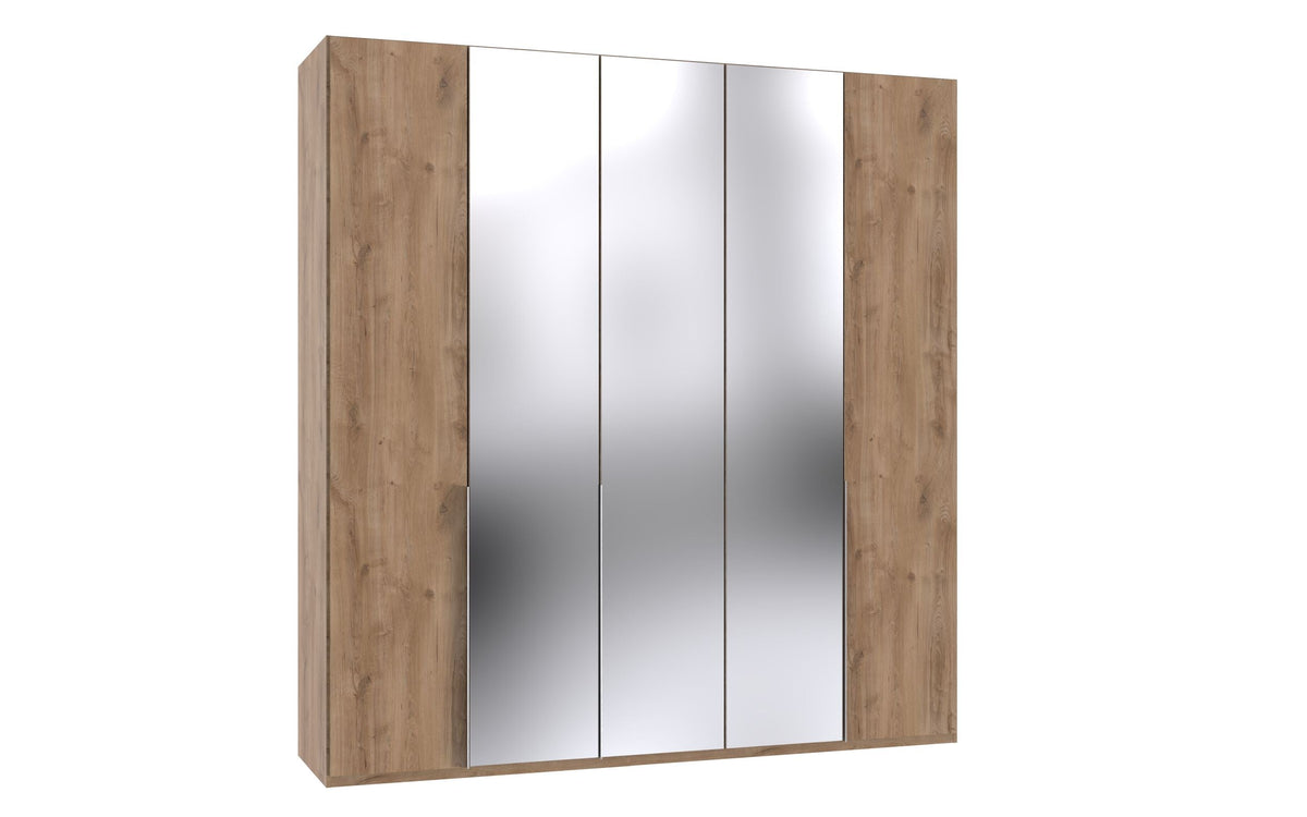 Wimex - Kleerkast New York A - P28410 - Planken Eik - 225x236x58cm