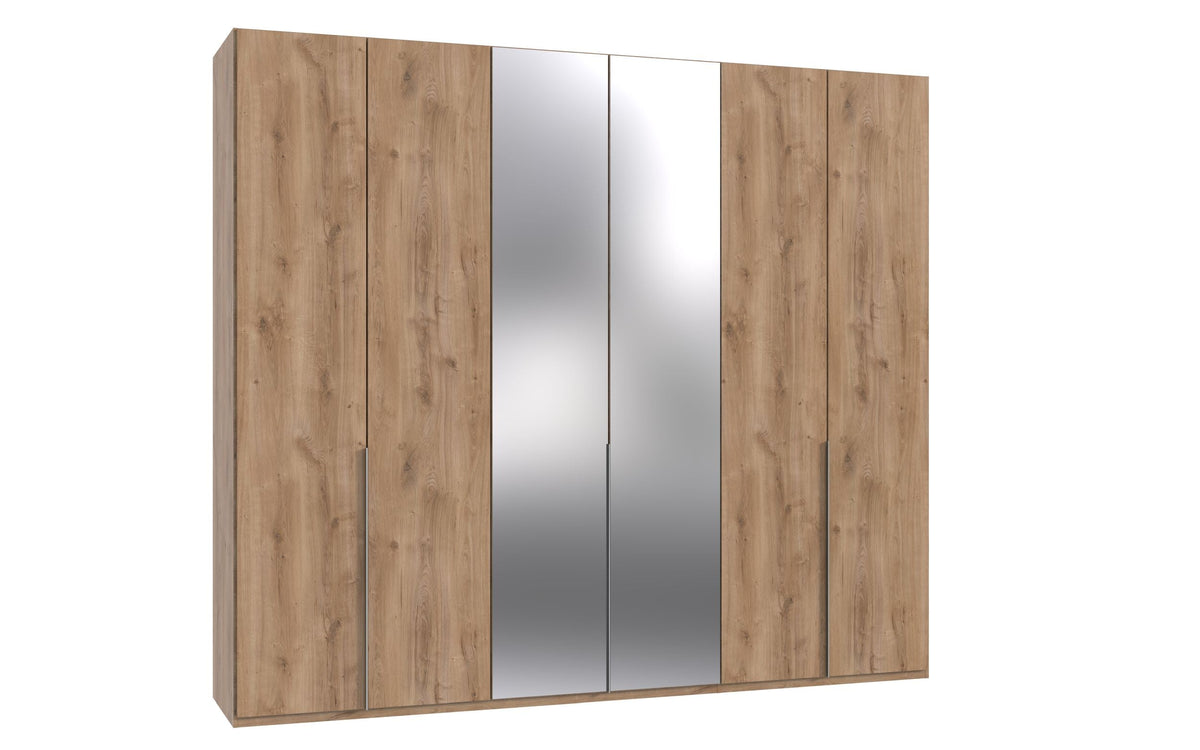Wimex - Kleerkast New York A - P28567 - Planken Eik - 270x208x58cm