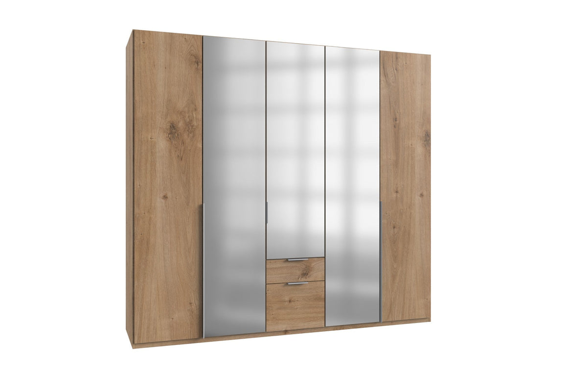 Wimex - Kleerkast New York A - P28507 - Planken Eik - 225x208x58cm
