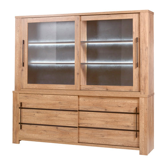GBO - Bovenkast Otto - Scarlet oak - 230x127,2x42cm